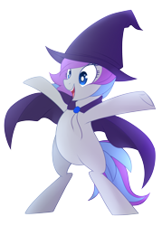 Size: 2000x2800 | Tagged: safe, artist:drawntildawn, oc, oc only, species:pony, cape, clothing, female, simple background, smiling, solo, transparent background