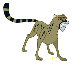 Size: 634x554 | Tagged: safe, artist:dragonchaser123, episode:daring don't, g4, my little pony: friendship is magic, ahuizotl's cats, animal, cat, cheetah, signature, simple background, snarling, solo, transparent background, vector
