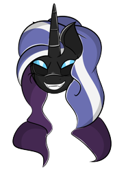 Size: 1054x1565 | Tagged: safe, artist:skyspeardraw, character:nightmare rarity, character:rarity, evil, female, latex, mask, rubber, simple background, transparent background