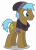Size: 3539x4859 | Tagged: safe, artist:dragonchaser123, character:neigh sayer, species:earth pony, species:pony, episode:fake it 'til you make it, .ai available, background pony, beanie, clothing, hat, male, scarf, simple background, solo, stallion, transparent background, vector