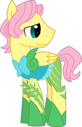 Size: 498x773 | Tagged: safe, artist:starryoak, character:fluttershy, species:pegasus, species:pony, butterscotch, clothing, dress, gala dress, rule 63, simple background, smiling, solo, suit, transparent background