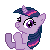 Size: 50x50 | Tagged: safe, artist:nightshadowmlp, character:applejack, character:fluttershy, character:pinkie pie, character:rainbow dash, character:rarity, character:twilight sparkle, animated, clapping, female, gif, icon, mane six, pixel art, simple background, transparent background