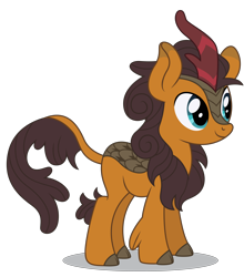 Size: 5000x5686 | Tagged: safe, artist:dragonchaser123, character:pumpkin smoke, species:kirin, episode:sounds of silence, g4, my little pony: friendship is magic, .ai available, absurd resolution, background kirin, cloven hooves, male, simple background, solo, transparent background, vector