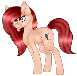 Size: 1619x1590 | Tagged: safe, artist:cindydreamlight, oc, oc:nala, species:earth pony, species:pony, female, mare, simple background, solo, tongue out, transparent background
