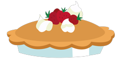 Size: 3413x1682 | Tagged: safe, artist:dragonchaser123, episode:secrets and pies, g4, my little pony: friendship is magic, food, no pony, pie, resource, simple background, strawberry, transparent background, vector