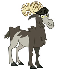 Size: 4000x5000 | Tagged: safe, artist:dragonchaser123, character:chimera sisters, species:chimera, species:goat, episode:school raze, g4, my little pony: friendship is magic, absurd resolution, animal, cloven hooves, female, simple background, solo, transparent background, vector