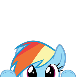 Size: 10000x10000 | Tagged: safe, artist:mrkat7214, part of a set, character:rainbow dash, species:pegasus, species:pony, absurd resolution, cute, dashabetes, female, mare, peekaboo, simple background, solo, soon, transparent background, vector