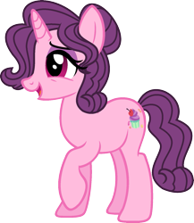 Size: 1379x1592 | Tagged: safe, artist:starryoak, character:sugar belle, species:pony, species:unicorn, miracleverse, alternate hairstyle, alternate universe, female, hair over one eye, mare, older, simple background, solo, transparent background