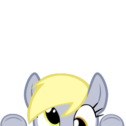 Size: 10000x10000 | Tagged: safe, artist:mrkat7214, part of a set, character:derpy hooves, species:pegasus, species:pony, absurd resolution, cute, derp, derpabetes, female, peeking, simple background, solo, soon, transparent background, vector
