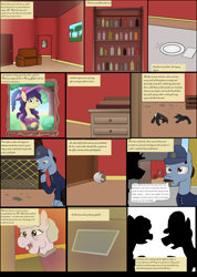 Size: 5384x7568 | Tagged: safe, artist:mr100dragon100, species:pony, absurd resolution, comic, dr jekyll and mr hyde, mistake fixed, reupload