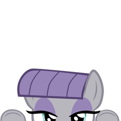 Size: 10000x10000 | Tagged: safe, artist:mrkat7214, part of a set, character:maud pie, species:pony, absurd resolution, cute, lidded eyes, maudabetes, peekaboo, peeking, simple background, soon, transparent background, vector