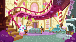 Size: 11975x6717 | Tagged: safe, artist:mlp-silver-quill, .ai available, absurd resolution, background, bedroom, no pony, pinkie's bedroom, vector