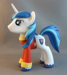 Size: 600x669 | Tagged: safe, artist:krowzivitch, character:shining armor, craft, custom, figure, irl, photo, sculpture, toy