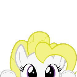 Size: 10000x10000 | Tagged: safe, artist:mrkat7214, part of a set, character:surprise, species:pony, g1, absurd resolution, adoraprise, cute, female, g1 to g4, generation leap, peekaboo, peeking, simple background, solo, soon, transparent background, vector