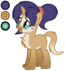 Size: 1766x1920 | Tagged: safe, artist:diamond-chiva, artist:pegasski, base used, oc, oc:rosie, parent:capper dapperpaws, parent:rarity, parents:capperity, female, hybrid, interspecies offspring, offspring, reference sheet, simple background, solo, transparent background