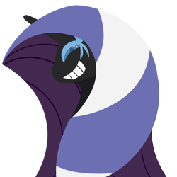 Size: 2000x2000 | Tagged: safe, artist:skyspeardraw, character:nightmare rarity, character:rarity, species:pony, possessed
