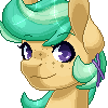 Size: 100x100 | Tagged: safe, artist:ak4neh, oc, oc only, oc:summer ray, species:pegasus, species:pony, animated, female, mare, pixel art, simple background, solo, transparent background