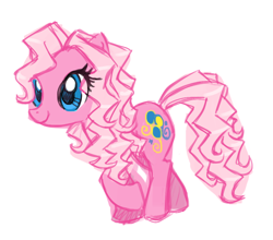Size: 864x759 | Tagged: safe, artist:needsmoarg4, character:pinkie pie, character:pinkie pie (g3), species:earth pony, species:pony, g3, female, sketch, solo