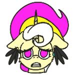 Size: 150x150 | Tagged: safe, artist:cafecomponeis, part of a set, oc, oc only, oc:trinity deblanc, species:pony, emote, icon, profile, profile picture, set:trinity emotes, solo