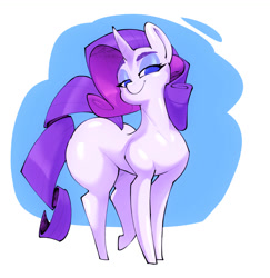 Size: 1023x1053 | Tagged: safe, artist:bigdad, character:rarity, species:pony, species:unicorn, female, mare, smiling, solo