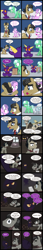 Size: 2000x11629 | Tagged: safe, artist:magerblutooth, character:diamond tiara, character:filthy rich, character:stinkin' rich, oc, oc:aunt spoiled, oc:il, species:earth pony, species:pony, comic:diamond and dazzle, chest, comic, contract, flashback, glowing horn, horn, imp, ipad, magic, silhouette, stinkin' rich, telekinesis, television