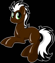 Size: 838x954 | Tagged: safe, artist:missmele-madness, oc, species:earth pony, species:pony, black background, male, simple background, solo, stallion