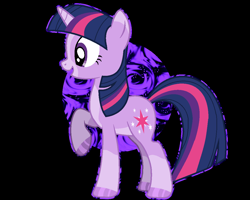 Size: 1126x900 | Tagged: safe, artist:cindydreamlight, character:twilight sparkle, character:twilight sparkle (unicorn), species:pony, species:unicorn, abstract background, alternate design, black background, female, simple background, solo