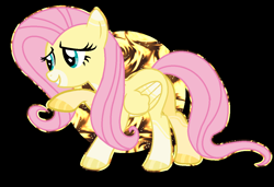 Size: 1126x770 | Tagged: safe, artist:cindydreamlight, character:fluttershy, species:pony, abstract background, alternate design, female, solo