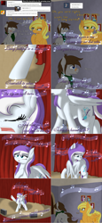 Size: 2002x4344 | Tagged: safe, artist:phoenixswift, character:coloratura, character:countess coloratura, character:fleetfoot, character:spitfire, oc, oc:citrus twist, oc:fuselight, oc:snowsong, species:pony, ask, ask fuselight, female, male, mare, music notes, stallion, tumblr