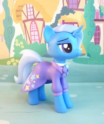 Size: 713x850 | Tagged: safe, artist:krowzivitch, character:trixie, species:pony, species:unicorn, episode:the last problem, g4, my little pony: friendship is magic, clothing, craft, female, older trixie, sculpture, solo, that was fast, traditional art