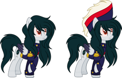 Size: 900x577 | Tagged: safe, artist:t-aroutachiikun, base used, oc, oc:notte incantata, species:pegasus, species:pony, clothing, male, simple background, solo, stallion, transparent background