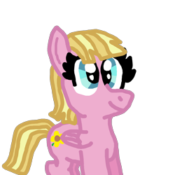 Size: 1600x1600 | Tagged: safe, artist:nightshadowmlp, character:meadow flower, species:pegasus, species:pony, female, firealpaca, mare, simple background, solo, transparent background