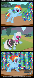 Size: 1024x2304 | Tagged: safe, artist:90sigma, artist:nightmaremoons, character:photo finish, character:rainbow dash, comic, ponytail