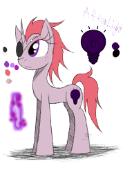 Size: 985x1385 | Tagged: safe, artist:didun850, oc, oc only, oc:afterlight, species:pony, species:unicorn, female, freckles, horn, lightbulb, mare, reference sheet, simple background, solo, transparent background, unicorn oc