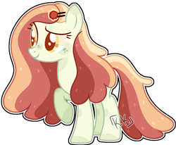 Size: 2262x1868 | Tagged: safe, artist:kurosawakuro, base used, oc, oc only, parent:caramel, species:earth pony, species:pony, female, mare, offspring, parent:wind whistler, simple background, solo, transparent background
