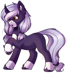 Size: 1024x1124 | Tagged: safe, artist:ak4neh, oc, oc only, oc:ivy, species:pony, species:unicorn, female, mare, simple background, solo, transparent background