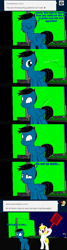 Size: 3840x14306 | Tagged: safe, artist:agkandphotomaker2000, oc, oc:lucia nightblood, oc:pony video maker, species:pegasus, species:pony, alcohol, anon ask, ask, bad luck, beer, flyswatter, this is going to hurt, tumblr, tumblr:pony video maker's blog, vampire, vampony