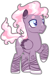 Size: 2820x4152 | Tagged: safe, artist:kurosawakuro, base used, parent:night glider, parent:pinkie pie, species:pegasus, species:pony, colored pupils, magical lesbian spawn, male, offspring, parents:nightpie, simple background, solo, stallion, transparent background