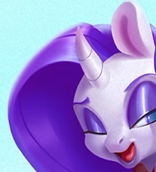 Size: 233x257 | Tagged: safe, artist:bigdad, artist:white-devil, character:rarity, bedroom eyes, cropped, female, solo