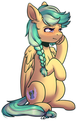 Size: 1170x1841 | Tagged: safe, artist:ak4neh, oc, oc only, oc:summer ray, species:pegasus, species:pony, female, mare, simple background, solo, transparent background