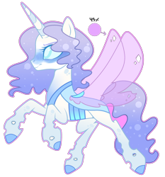 Size: 2560x2752 | Tagged: safe, artist:kurosawakuro, base used, parent:queen chrysalis, parent:rarity, parents:chrysarity, species:changepony, female, hybrid, magical lesbian spawn, offspring, simple background, solo, transparent background