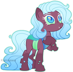 Size: 2480x2454 | Tagged: safe, artist:kurosawakuro, base used, oc, parent:pinkie pie, parent:queen chrysalis, parents:pinkiesalis, species:changepony, female, high res, hybrid, interspecies offspring, magical lesbian spawn, offspring, simple background, solo, transparent background