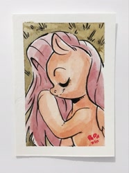 Size: 1526x2048 | Tagged: safe, artist:raph13th, character:fluttershy, traditional art, watercolor painting