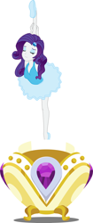 Size: 2400x5726 | Tagged: dead source, safe, artist:dashiesparkle edit, artist:pink1ejack, edit, character:rarity, species:human, episode:a royal problem, g4, my little pony: friendship is magic, my little pony:equestria girls, spoiler:comicequestriagirlsmarchradness, armpits, ballerina, ballet slippers, clothing, cute, dancing, eyes closed, female, inanimate tf, leotard, music box, raribetes, raririna, smiling, solo, transformation, tutu