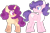 Size: 2008x1312 | Tagged: safe, artist:kurosawakuro, base used, oc, oc only, parent:cookie crumbles, parent:posey shy, parents:cookieshy, species:pegasus, species:pony, species:unicorn, colored pupils, female, magical lesbian spawn, male, mare, offspring, simple background, stallion, transparent background, two toned wings, wings