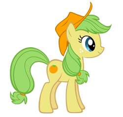 Size: 1532x1460 | Tagged: safe, artist:durpy, character:applejack, character:uncle orange, species:earth pony, species:pony, color edit, female, mare, rule 63, simple background, solo, transparent background, vector