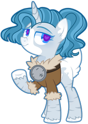 Size: 1640x2300 | Tagged: safe, artist:kurosawakuro, base used, oc, parent:rockhoof, parent:stygian, species:pony, species:unicorn, clothing, female, heart eyes, magical gay spawn, mare, offspring, parents:styhoof, simple background, solo, transparent background, wingding eyes