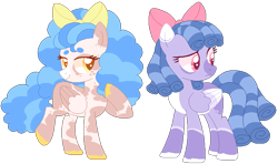 Size: 729x431 | Tagged: safe, artist:kurosawakuro, base used, oc, oc only, parent:biscuit, parent:cozy glow, parent:rumble, species:pegasus, species:pony, bow, colored hooves, colored pupils, female, hair bow, mare, offspring, parents:biscuitglow, parents:rumbleglow, pinto, simple background, transparent background