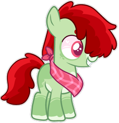 Size: 1314x1354 | Tagged: safe, artist:kurosawakuro, artist:meimisuki, base used, oc, oc only, parent:apple bloom, parent:star tracker, species:earth pony, species:pony, colt, male, offspring, parents:bloomtracker, simple background, solo, transparent background