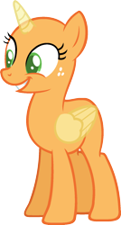 Size: 911x1696 | Tagged: safe, artist:pegasski, oc, oc only, species:alicorn, species:pony, episode:brotherhooves social, g4, my little pony: friendship is magic, alicorn oc, bald, base, eyelashes, freckles, horn, simple background, smiling, solo, transparent background, wings